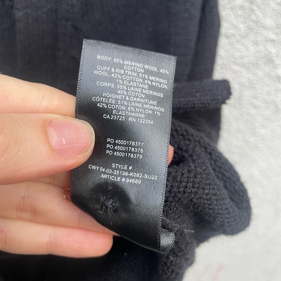 Wilfred Canterbury Cardigan in Black - Picture 7 of 7